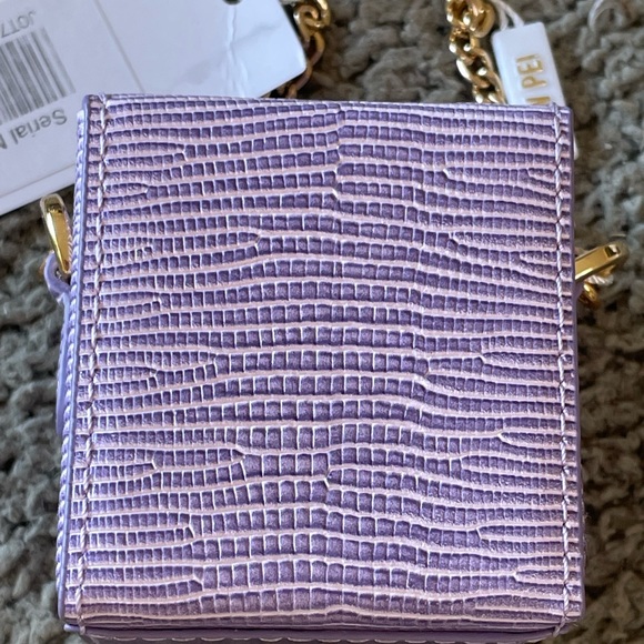 JW PEI Mini Lavender Square Box Bag - Picture 8 of 12